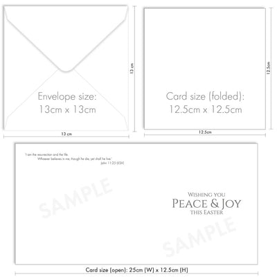 I Am The Resurrection Easter Cards (Pack of 5)