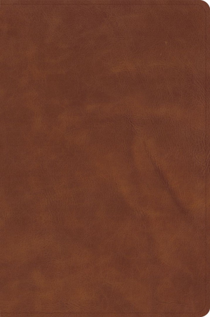 CSB Oswald Chambers Bible, Saddle Leathertouch