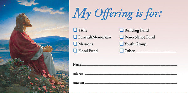 My Offering Is For: Offering Envelope - General (100 Pack)