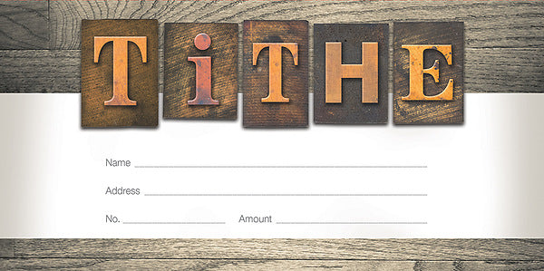 Tithe Offering Envelope - Tithe  (Pack Of 100)
