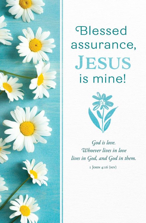 Bulletin - Spring - Blessed Assurance, Jesus Is Mine! - Re-vived