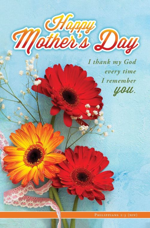 Bulletin - Mother's Day - Happy Mother's Day - Re-vived