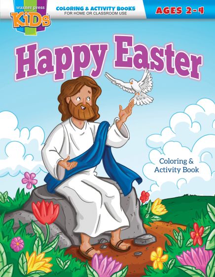 Happy Easter Coloring Activity Book - Re-vived