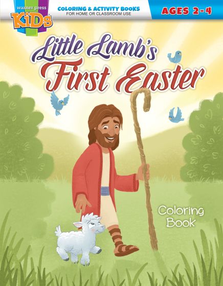 Little Lamb's First Easter - Easter Coloring Book - Re-vived