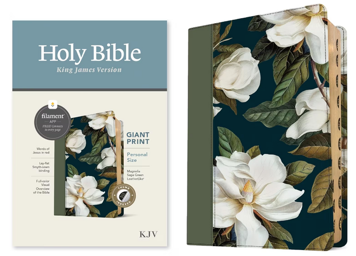 KJV Personal Size Giant Print Bible, Filament-Enabled - Re-vived