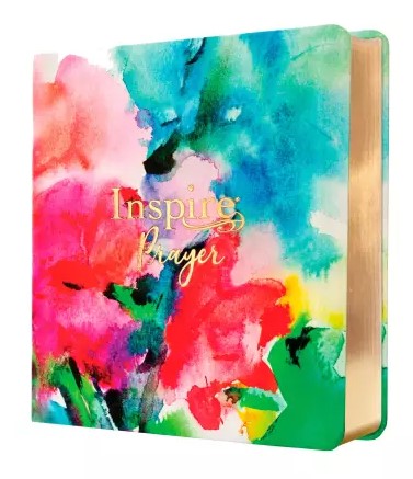 NLT Inspire Prayer Bible Leatherlike, Joyful Colors