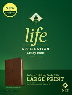 NLT Life Application Study Bible, Third Edition, Large Print