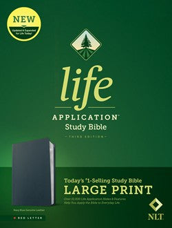 NLT Life Application Study Bible, Third Edition, Large Print