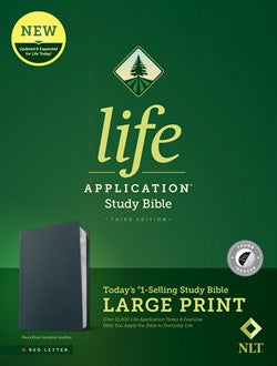 NLT Life Application Study Bible, Third Edition, Large Print