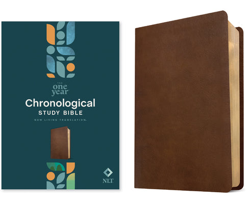 NLT One Year Chronological Study Bible (Leatherlike, Rustic