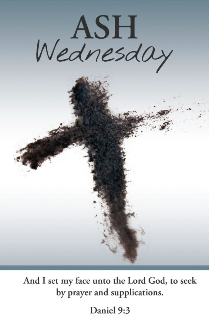 Ash Wednesday Bulletin: Unto The Lord (Package of 100) - Re-vived