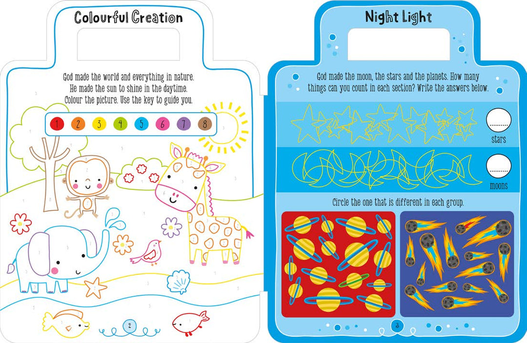 My Bible Backpack Activity Book - Re-vived