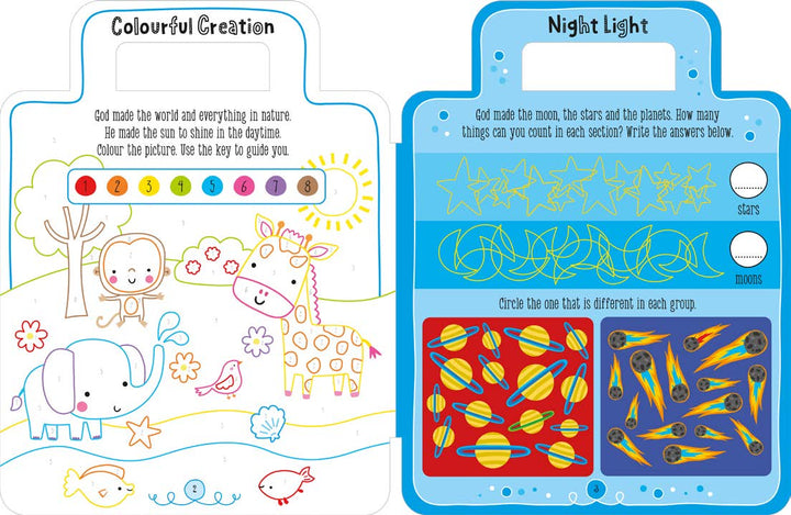 My Bible Backpack Activity Book - Re-vived