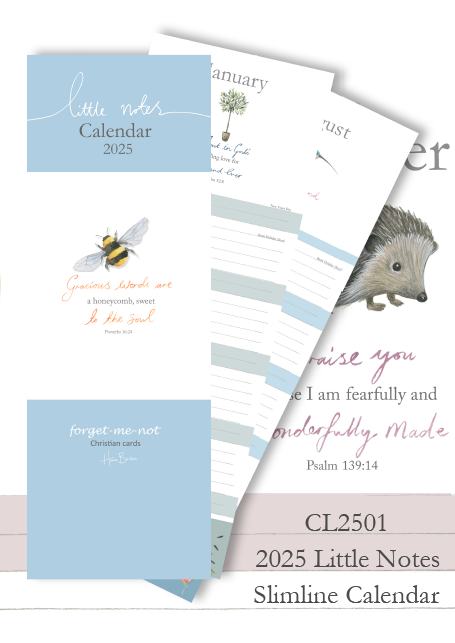 Little Notes Slimline Calendar 2025