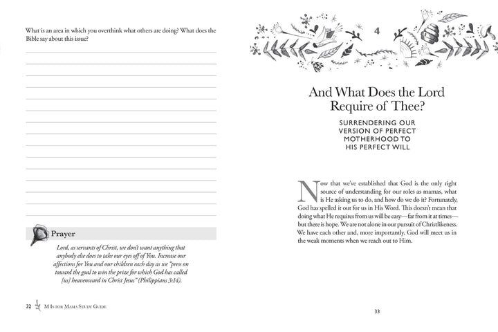 M Is For Mama Study Guide - Re-vived