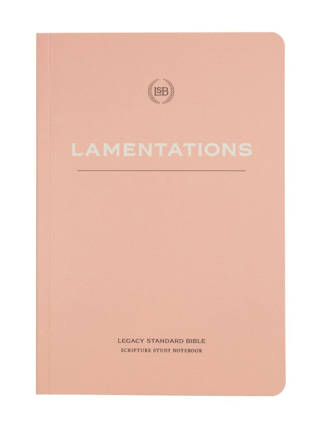 LSB Scripture Study Notebook – Lamentations