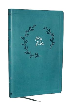 KJV Holy Bible, Value Ultra Thinline, Teal Leathersoft - Re-vived