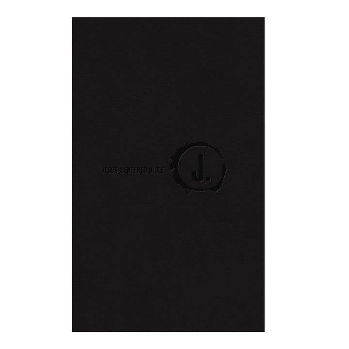 NLT Jesus Centered Bible, Black, Large Print - Re-vived