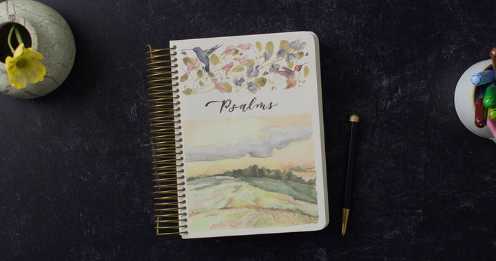 ESV Scripture Journal: Psalms, Spiral-Bound Edition - Re-vived