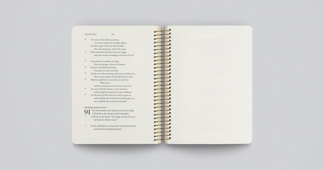 ESV Scripture Journal: Psalms, Spiral-Bound Edition - Re-vived