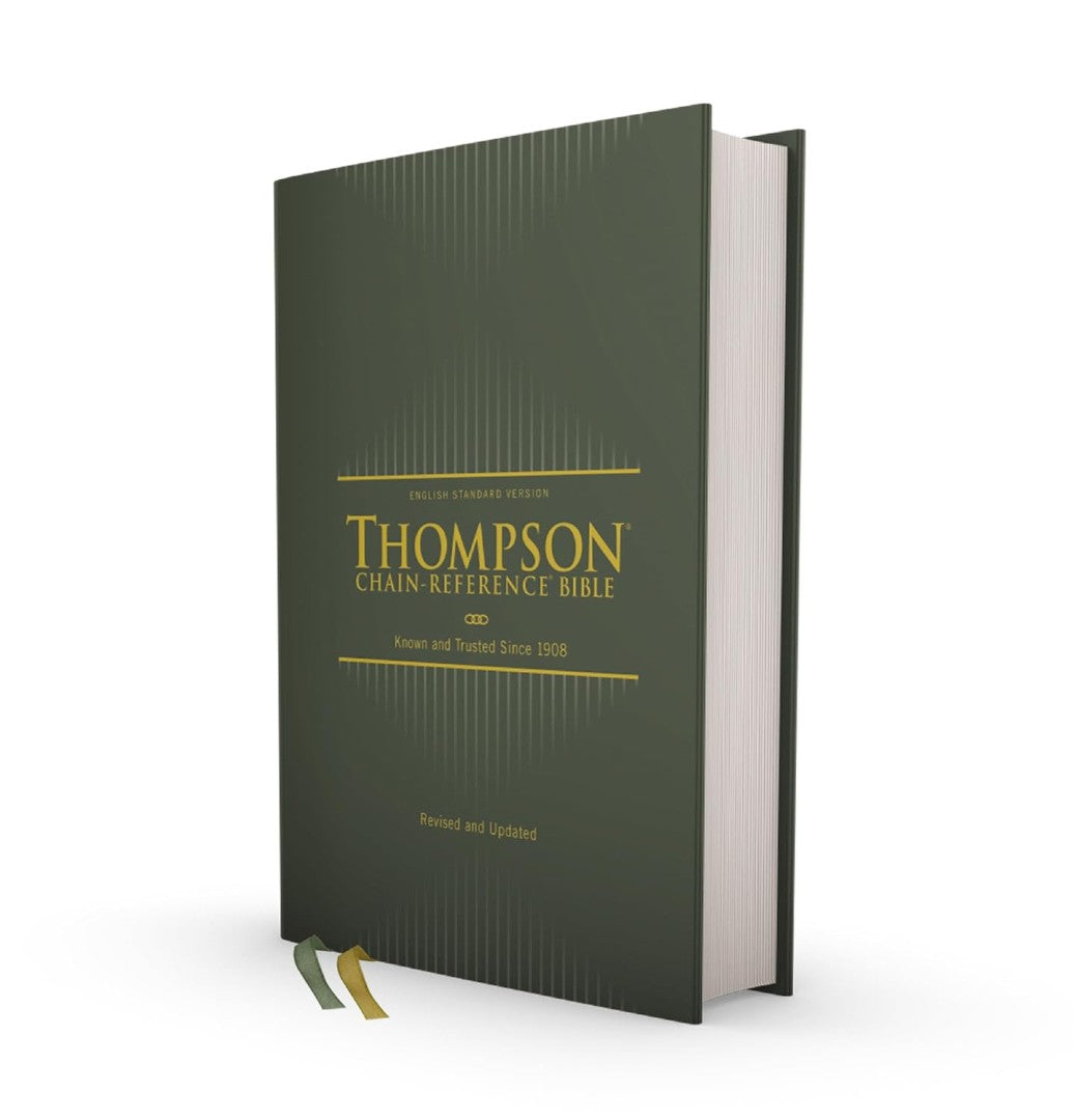 ESV Thompson Chain-Reference Bible, Green - Re-vived