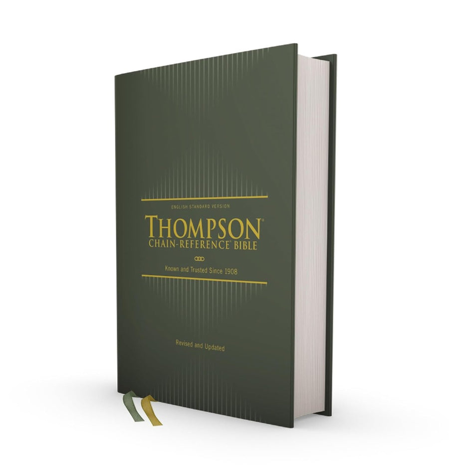 ESV Thompson Chain-Reference Bible, Green - Re-vived