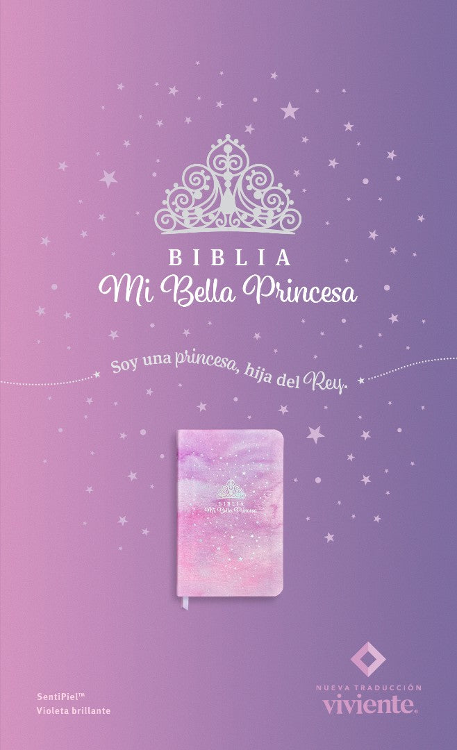 Biblia NTV, Mi Bella Princesa, Sentipiel, Violeta Brillante - Re-vived