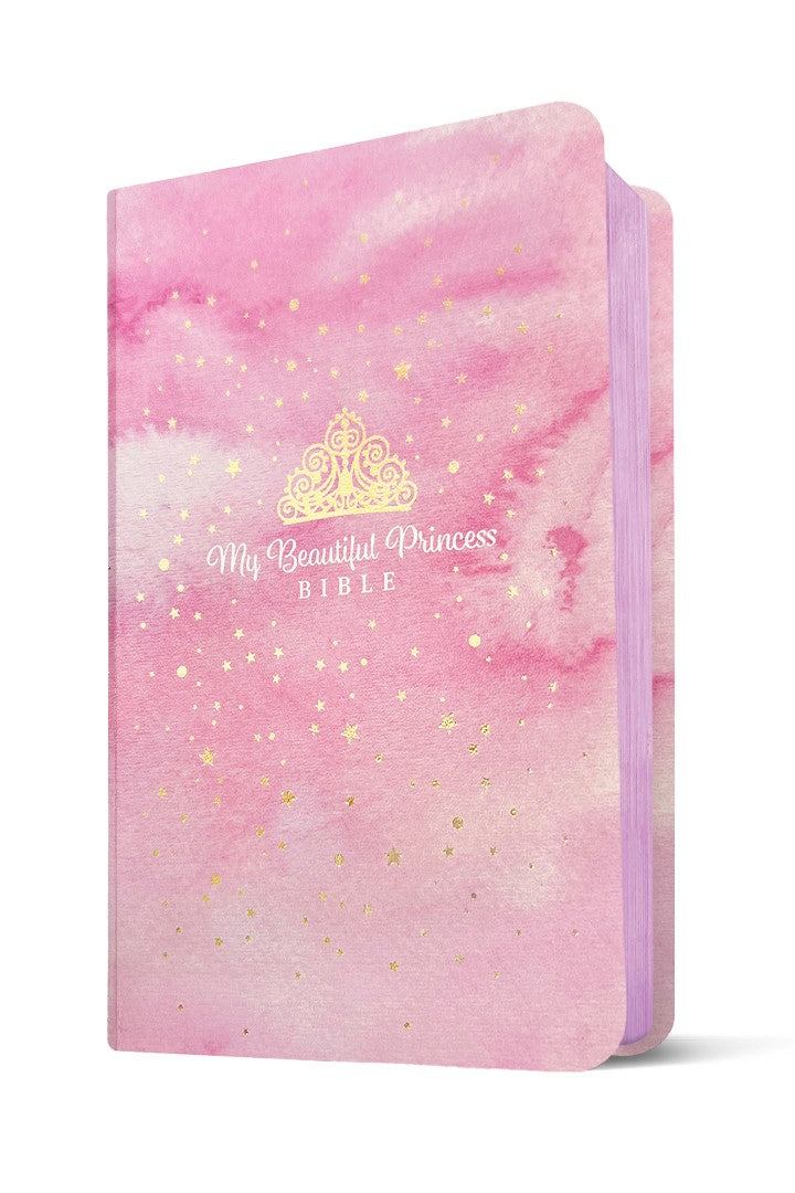 NLT My Beautiful Princess Bible, Pink Sparkles - Re-vived