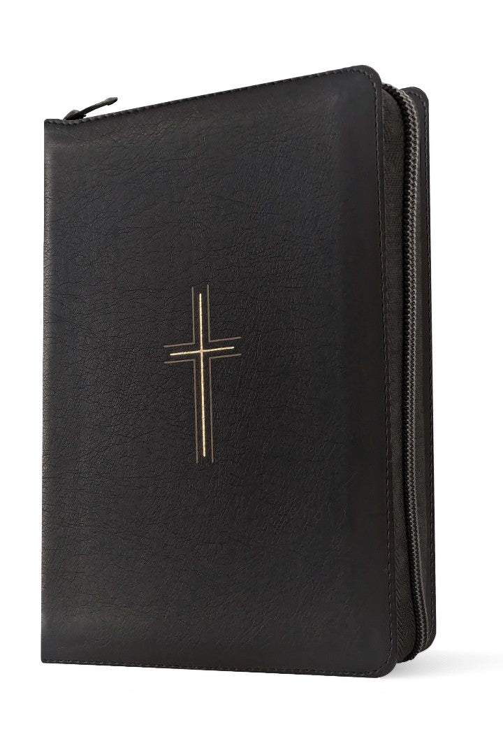 NLT Compact Giant Print Zipper Bible, Filament Edition - Re-vived