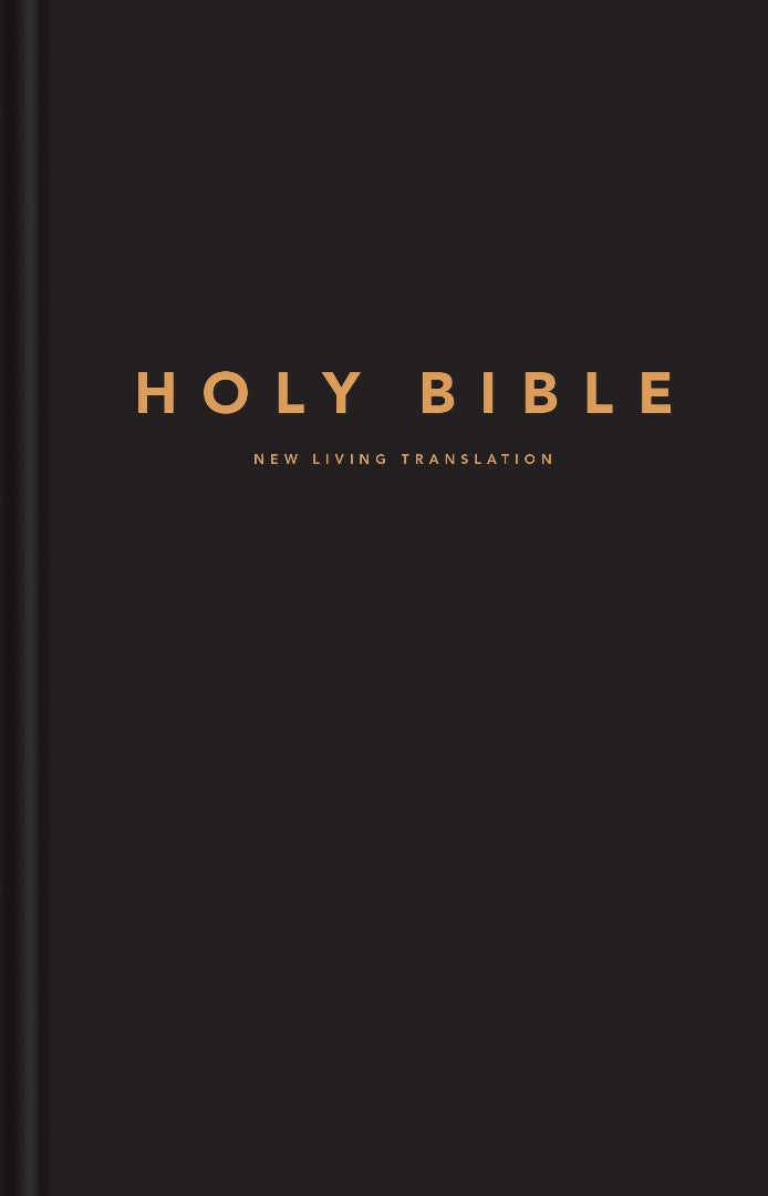 NLT Large Print Pew Bible, Black - Re-vived