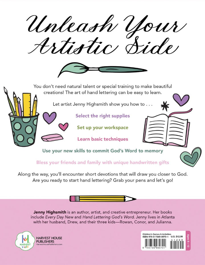 Hand Lettering God's Word for Girls - Re-vived