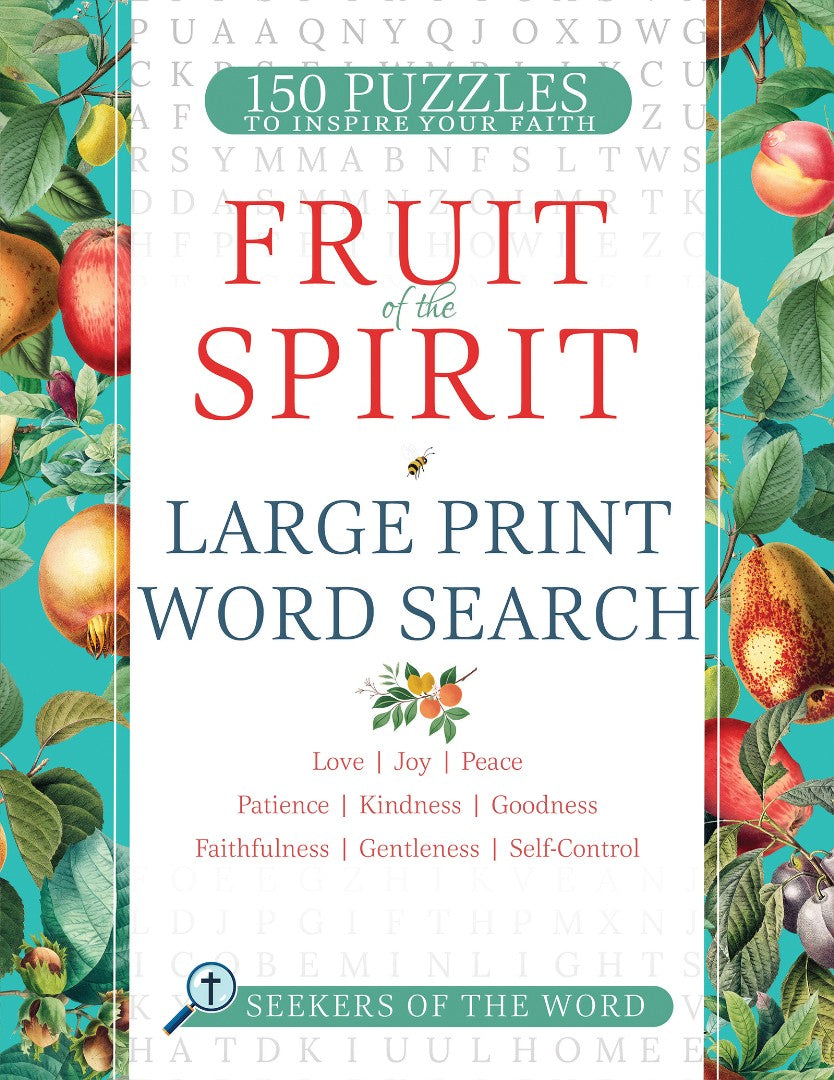 Fruit of the Spirit Large Print Word Search - Re-vived