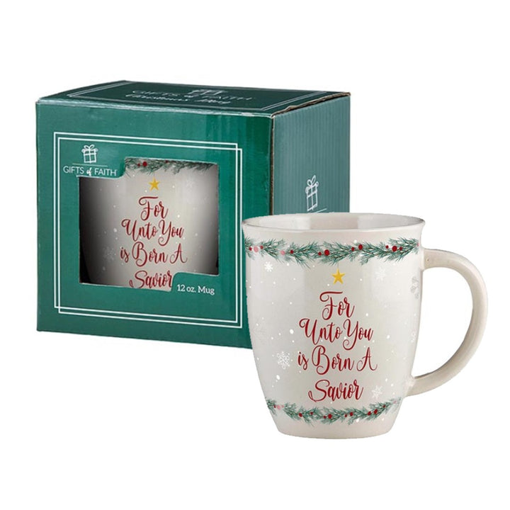 Mug - Unto You Is Born A Saviour - Re-vived