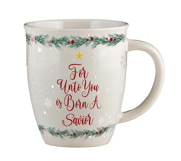 Mug - Unto You Is Born A Saviour - Re-vived