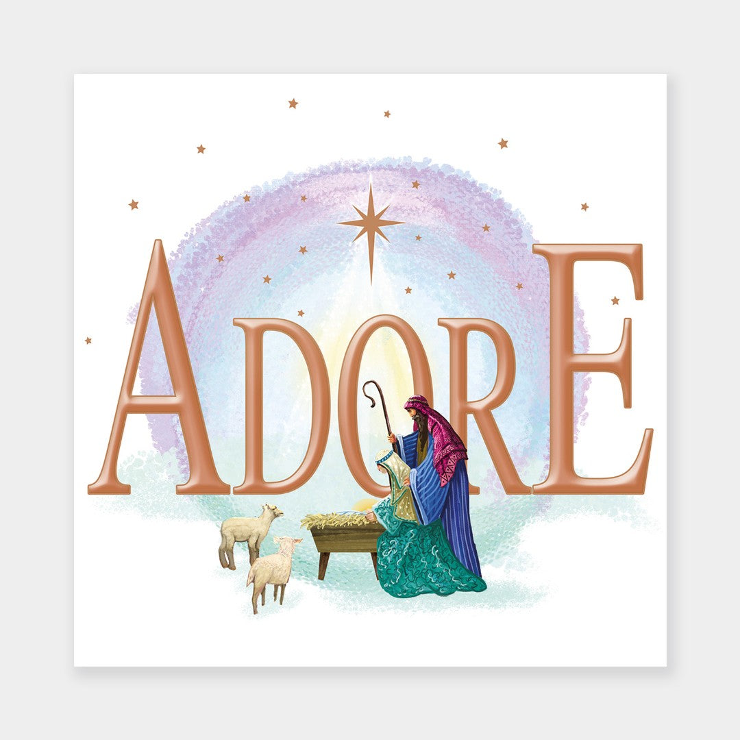 Christmas Praise Christmas Cards - Pack Of 20 - Re-vived