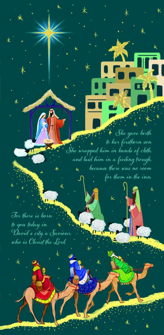 Saviour Christmas Cards - Pack Of 10 - Re-vived