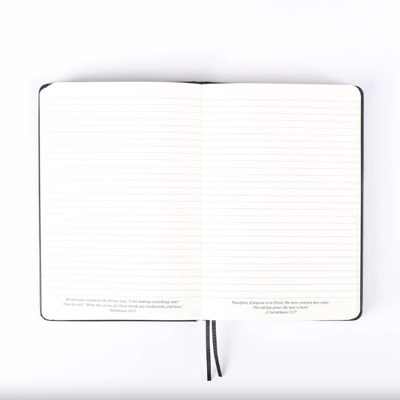 Wineskin Journal Black Hardcover