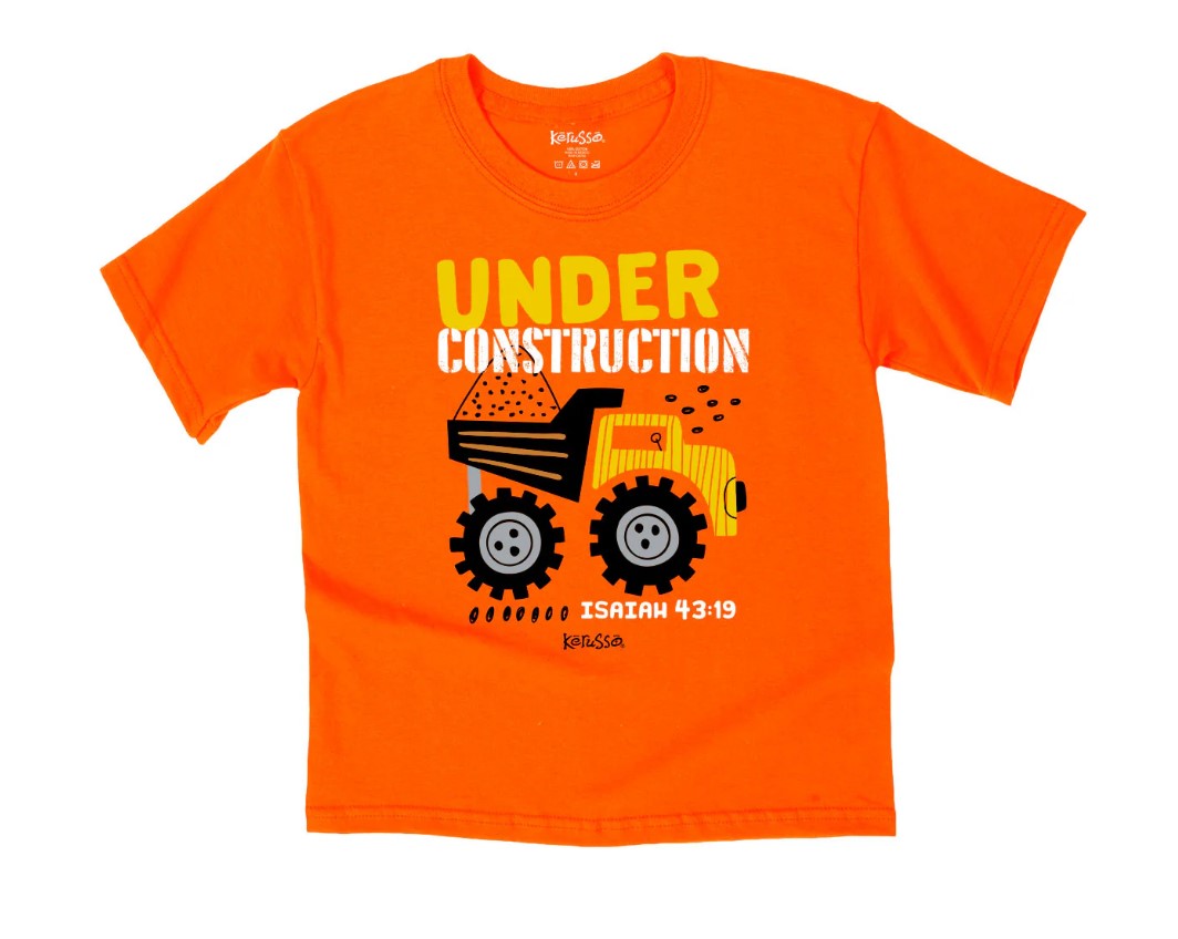 Under Construction Kids T-Shirt, 3T