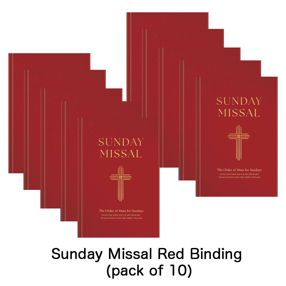Sunday Missal Red Binding (pack of 10) - Re-vived