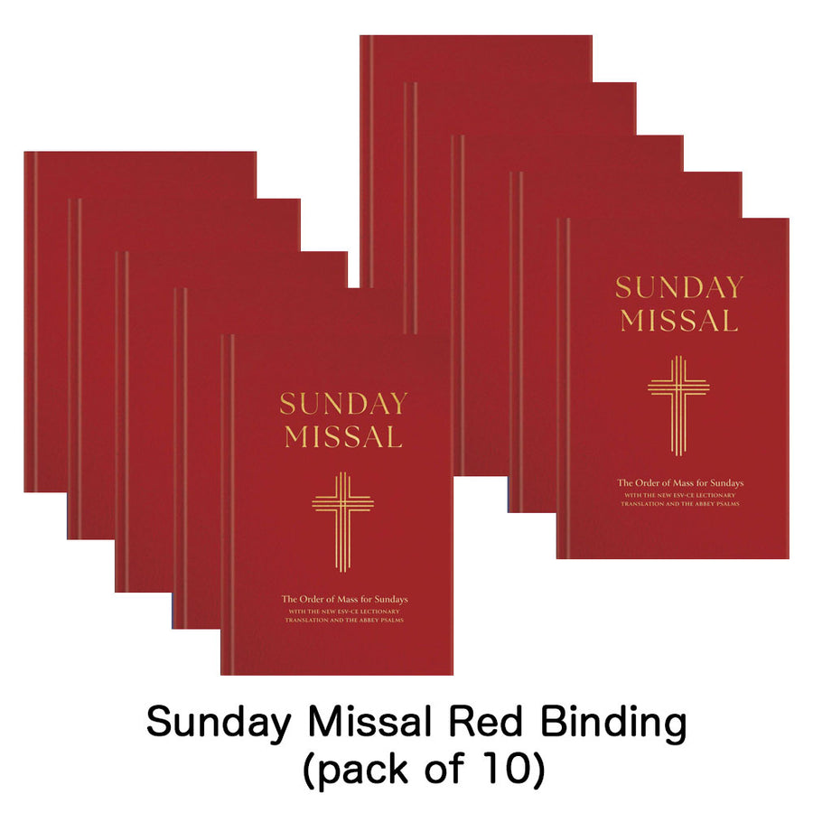 Sunday Missal Red Binding (pack of 10) - Re-vived