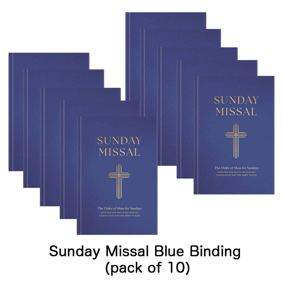 Sunday Missal Blue Binding (pack of 10) - Re-vived