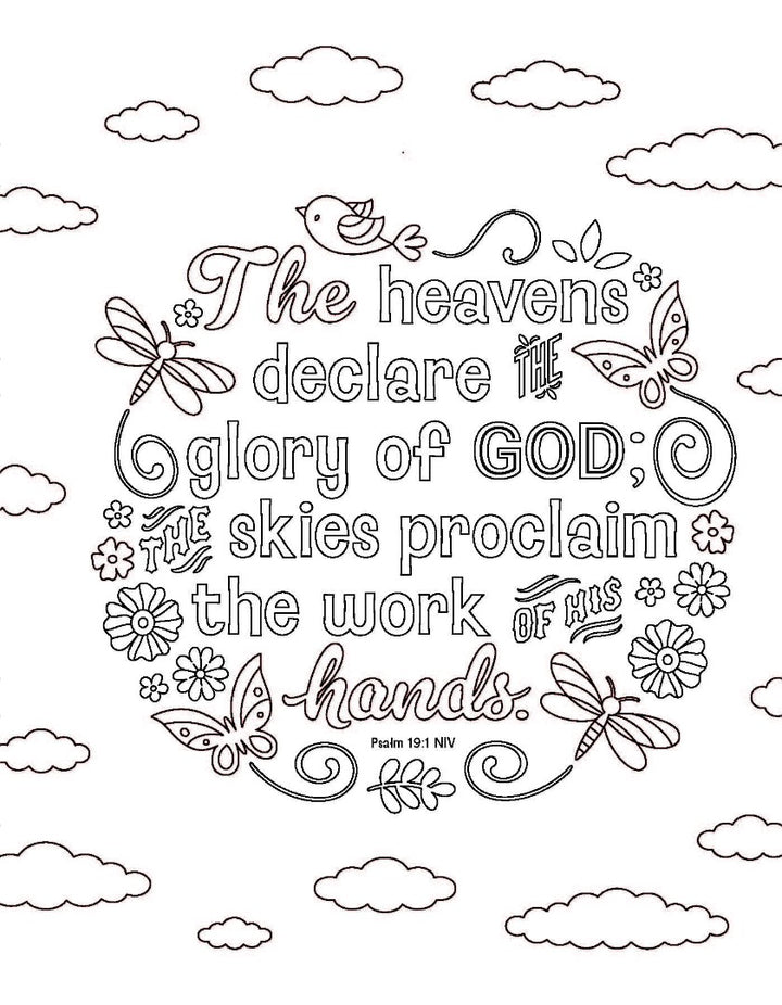 Color the Bible for Girls - Re-vived