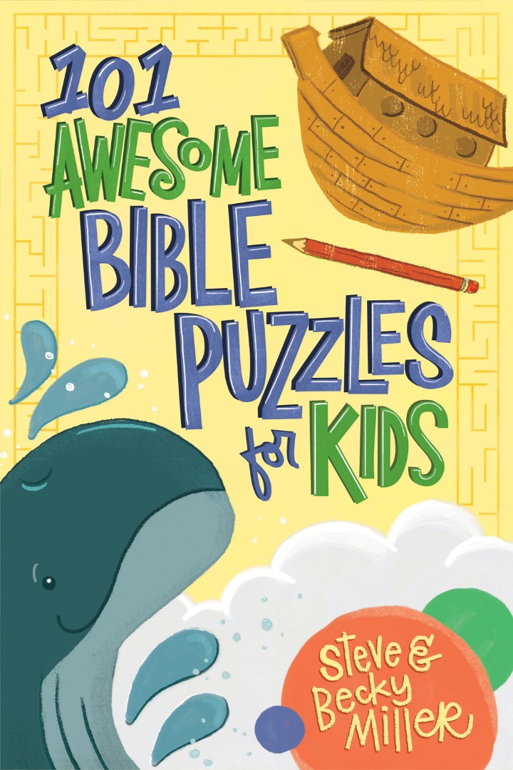 101 Awesome Bible Puzzles for Kids - Re-vived