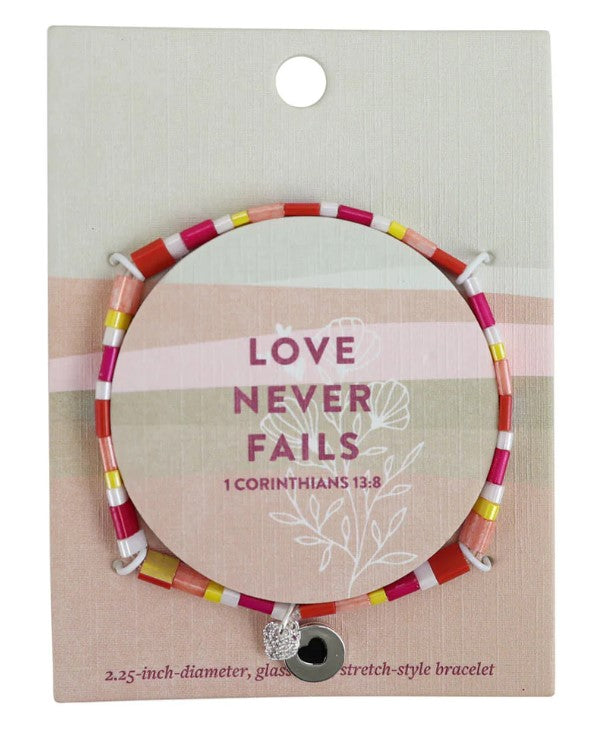 Love Never Fails Bracelet