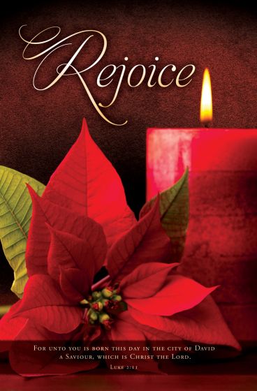 Christmas Rejoice Bulletin (pack of 100)