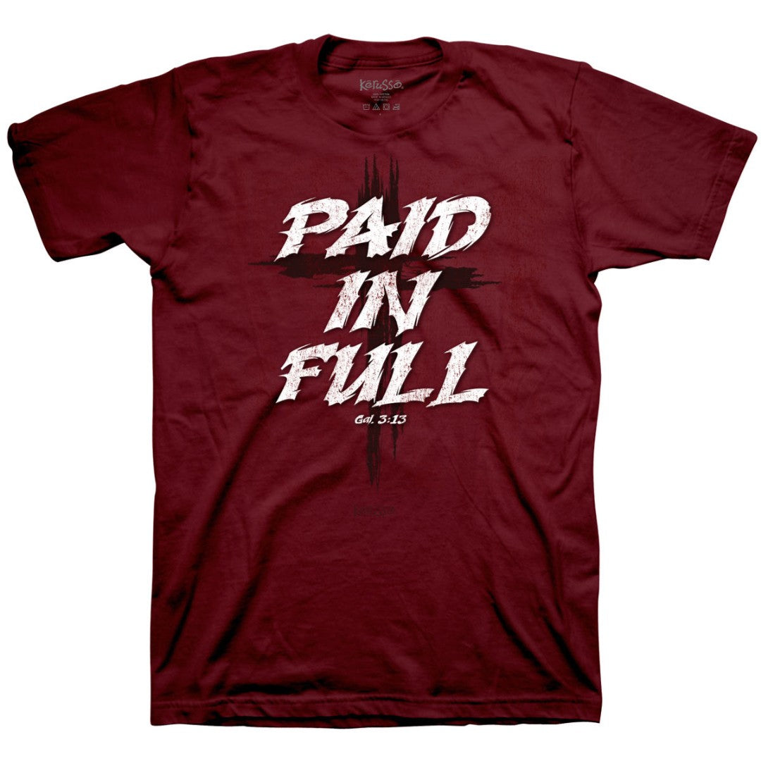 Paid in Full Cross T-Shirt Large