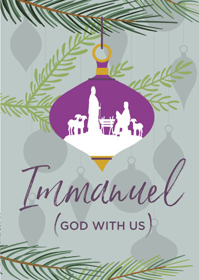 Compassion Charity Christmas Cards: Immanuel (Pack Of 10) - Re-vived