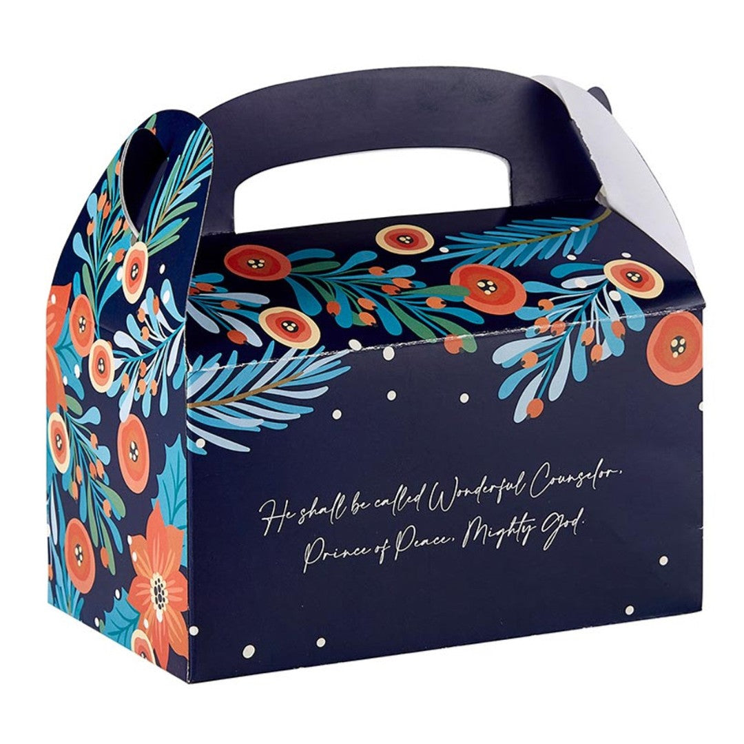 For Unto Us A Child Is Born Treat Box - Re-vived