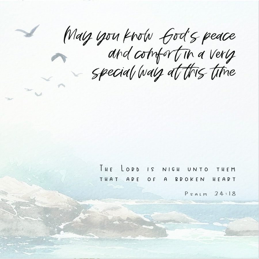With Sympathy - Greeting Card - Re-vived