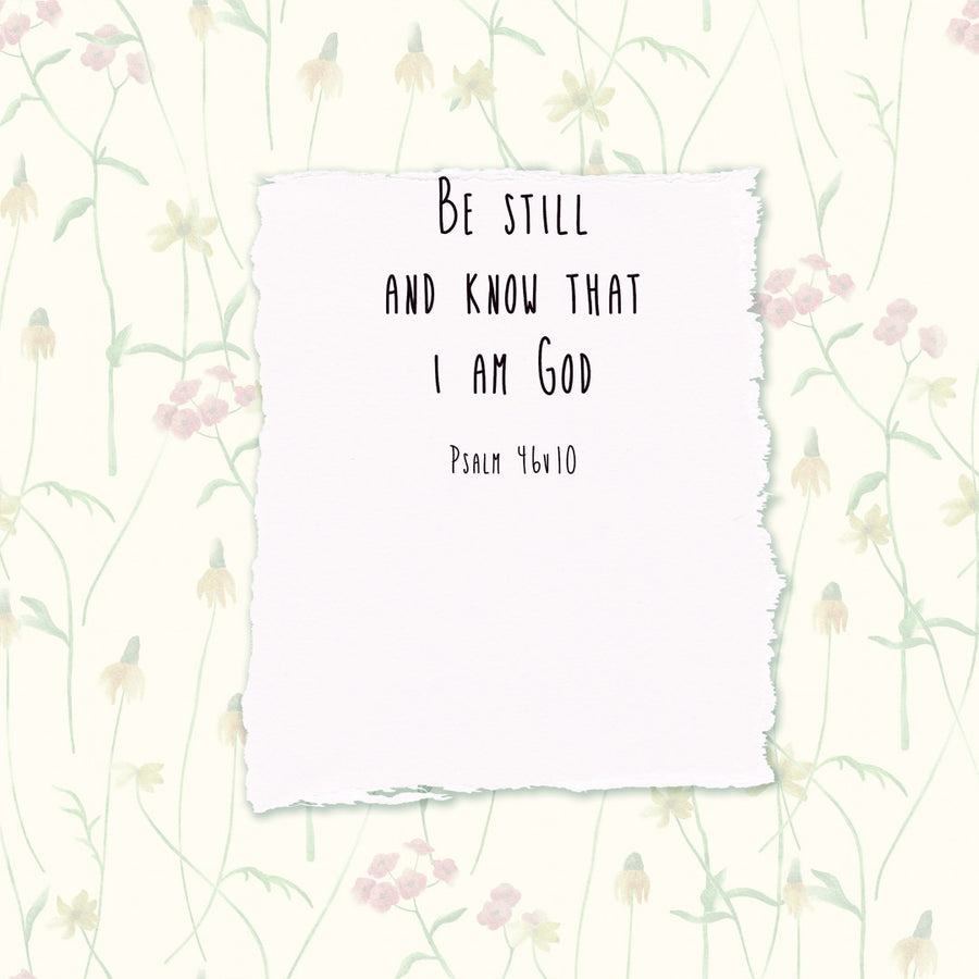 Be Still, My Soul Hymn - Greeting Card - Re-vived
